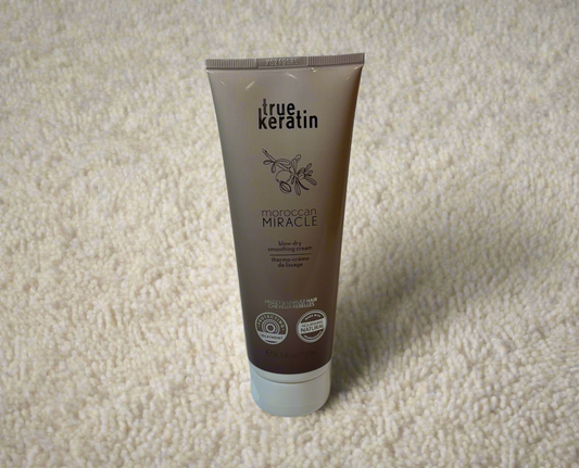 True Keratin moroccan MIRACLE Leave In Cream/blow-dry smoothing Cream