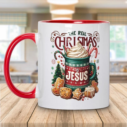 CHRISTMAS Mug 11oz/The Real christmas is Jesus