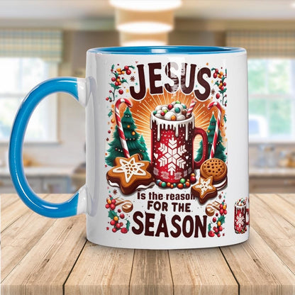 CHRISTMAS Mug 11oz/Jesus is the reason for the season