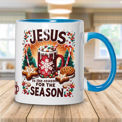 CHRISTMAS Mug 11oz/Jesus is the reason for the season